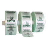 Kit 03 Bobinas Saquinhos Higiênicos Pega Caca Biodegradáveis
