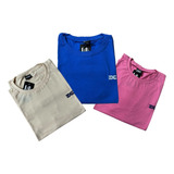 Kit 03 Camisetas Basica