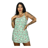 Kit 03 Camisolas Sexy Com Calcinhas Fio Atacado Promoção