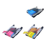 Kit 03 Cartucho Tinta Compativel Brother Lc 79 Lc79 J6510