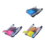 Kit 03 Cartucho Tinta P Uso Brother Lc79 Lc 79 Mfc j6510