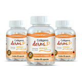 Kit 03 Colágeno Dermup Verisol Vitamina A C D E 90 Capsulas