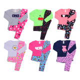 Kit 03 Conjuntos Infantil Meia Estação Menina Inverno 2ao8