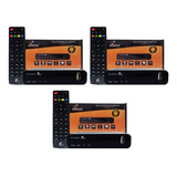 Kit 03 Conversor Digital Terrestre Imagevox P Tv Led E Tubo