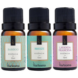 Kit 03 Essências Aromatizante P