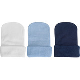 Kit 03 Gorros toucas Bebê Recém Nascido Infantil Sortidas