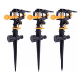 Kit 03 Irrigador Espiga Vonder Jardim Setorial Antirrespingo