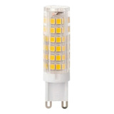 Kit 03 Lâmpadas Led G9 Halopin 10w Bivolt Arandelas lustres Cor Da Luz Branco quente 3000k 110v 220v