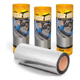 Kit 03 Mantas Asfáltica Auto Adesiva Aluminizada 45cm X 10m
