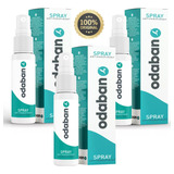 Kit 03 Odaban Spray 30ml Antitranspirante P Hiperidrose