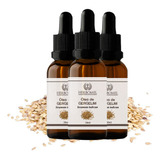 Kit 03 Óleo Vegetal Gergelim 30ml Herbomel Natural