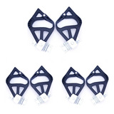 Kit 03 Pares De Catraca Trava Para Escada De Fibra Degrau D