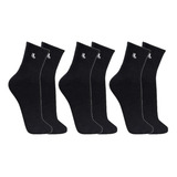 Kit 03 Pares Meia Lupo Sport Cano Médio Atacado Original