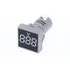  Kit 03 Pçs Voltimetro Led Digital Sinaleiro 22mm 20-500v