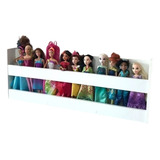Kit 03 Prateleira Organizadora Brinquedos Mdf Com Fundo