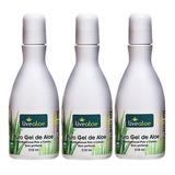 Kit 03 Puro Gel De Babosa Orgânico 210ml   Live Aloe Fragrância Suave Tipo De Embalagem Biodegradável
