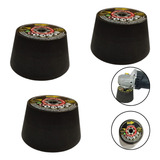 Kit 03 Rebolo Copo Cônico 4 Seco Ou Água P Esmerilhadeira