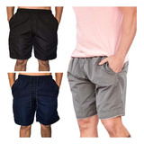 Kit 03 Shorts Tactel