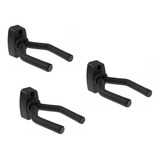 Kit 03 Suporte Parede Violão Guitarra Musical Instrumento