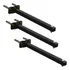 Kit 03 Suportes Refletor Parede Banner Led Base Reta 20 Cm 