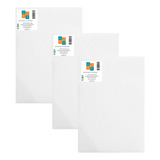 Kit 03 Telas Para Pintura Tamanho 60x80 Cm
