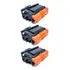Kit 03 Toner Compatível Tn-3492 Tn-890 P/ Impressora Brother L6402dw L6902dw 20.000 Cópias Tinta Preto