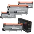 Kit 03 Toner  Para Uso Em Brother Tn-2370 Tn2340 Tn660 L2540