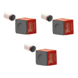 Kit 03 Unidades Giz Importado Taco Bilhar Sinuca Snooker
