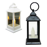 Kit 03 Vela Decorativa Lâmpada Led Luminária Lampião Vintage