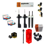 Kit 04 Amortecedor Suporte Morcego Bucha Pivô Corsa Classic
