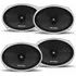 Kit 04 Auto Falante 6x9 Snake 440w Rms 69 Esv Pro Lançamento