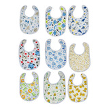 Kit 04 Babador Atoalhado Duplo