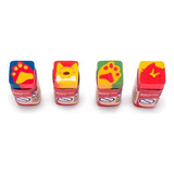 Kit 04 Borrachas Cubo