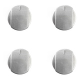 Kit 04 Botões Forno Built Original Eixo Meia Lua Horizontal