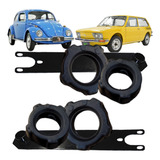 Kit 04 Bucha Borracha Do Facão Fusca Brasília 1300 1500 1600