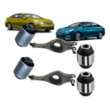 Kit 04 Buchas Balança Suspensão Traseira Sonata Azera 2011 