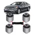 Kit 04 Buchas Braço Traseiro Superior Azera 3.0 V6 2012 2013