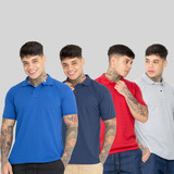 Kit 04 Camisa Polo