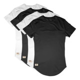 Kit 04 Camisetas Masculina