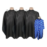 Kit 04 Capas De Corte 03 Adulto Nylon 01 Infantil Cetim