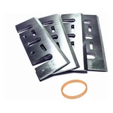 Kit 04 Facas E 01 Correia Para Plaina Eletrica Makita 1900b