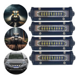 Kit 04 Farol De Milha Led Mini Barra 9 Leds 27w Bivolt