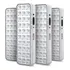 Kit 04 Luminárias De Emergência 30 Leds Elgin Bivolt 6500k Cinza