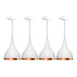 Kit 04 Luminarias Pendente