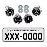 Kit 04 Parafuso Placa Mercedes Benz B180 C180 C200 C250 Gla
