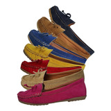 Kit 04 Pares Sapatilha Mocassim Alpargata Costura Manual