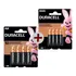 Kit 04 Pilhas Aa + 04 Aaa Alcalina Duracell Embalagem C/4