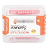 Kit 04 Pilhas Recarregaveis
