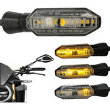 Kit 04 Piscas Slim Moto Seta Led Sequencial Universal Cb 250