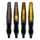 Kit 04 Piscas Slim Moto Seta Led Sequencial Universal Palito